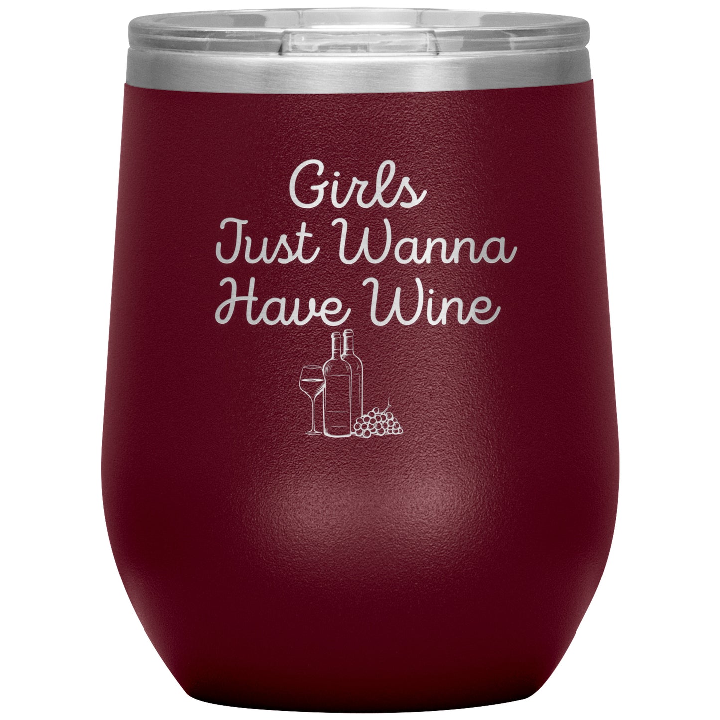 Wanna Have Wine Tumbler 12oz