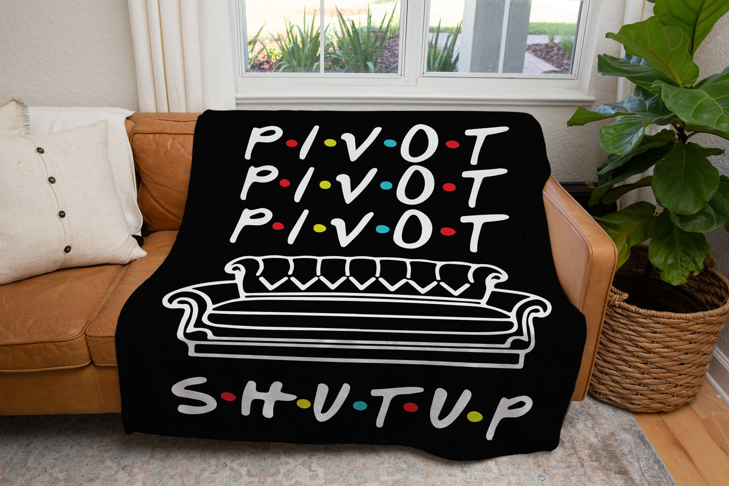 Pivot Friends Blanket