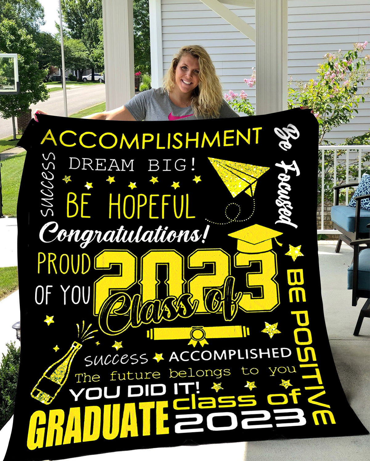 Class of 2023 Congratulations Blanket