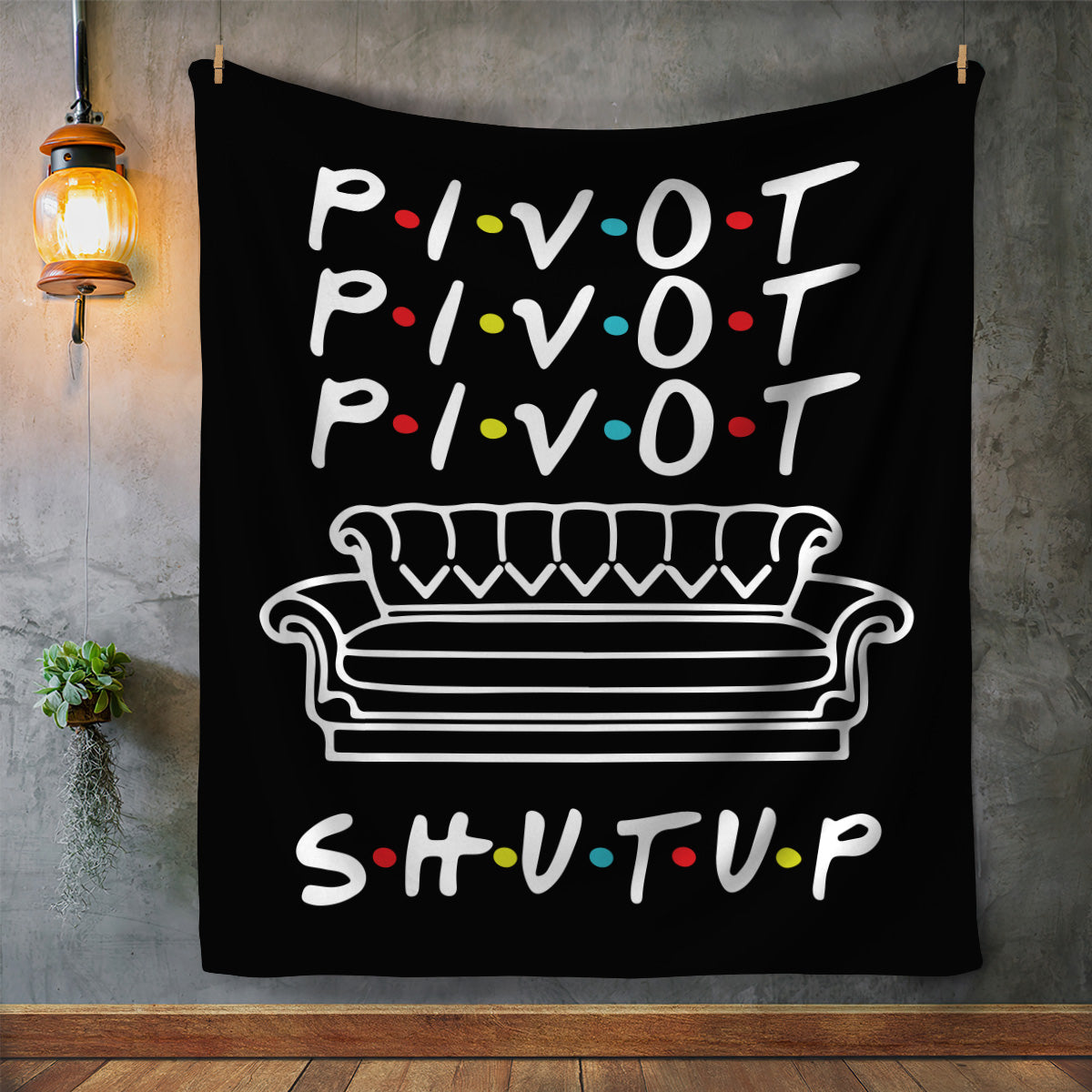 Pivot Friends Blanket