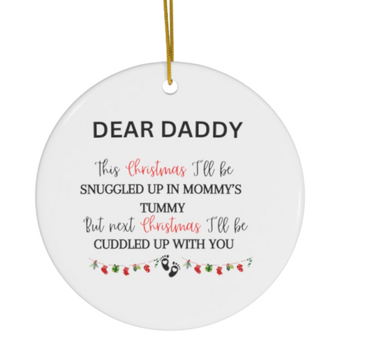 Dear Daddy Seasonal Ornament