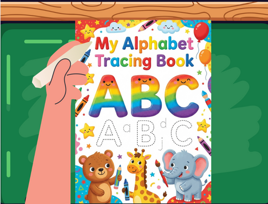 My Alphabet Tracing Book Digital Download