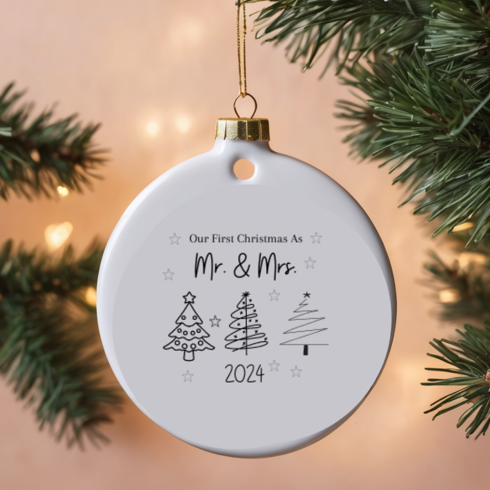 Our First Christmas 2024 Ornament