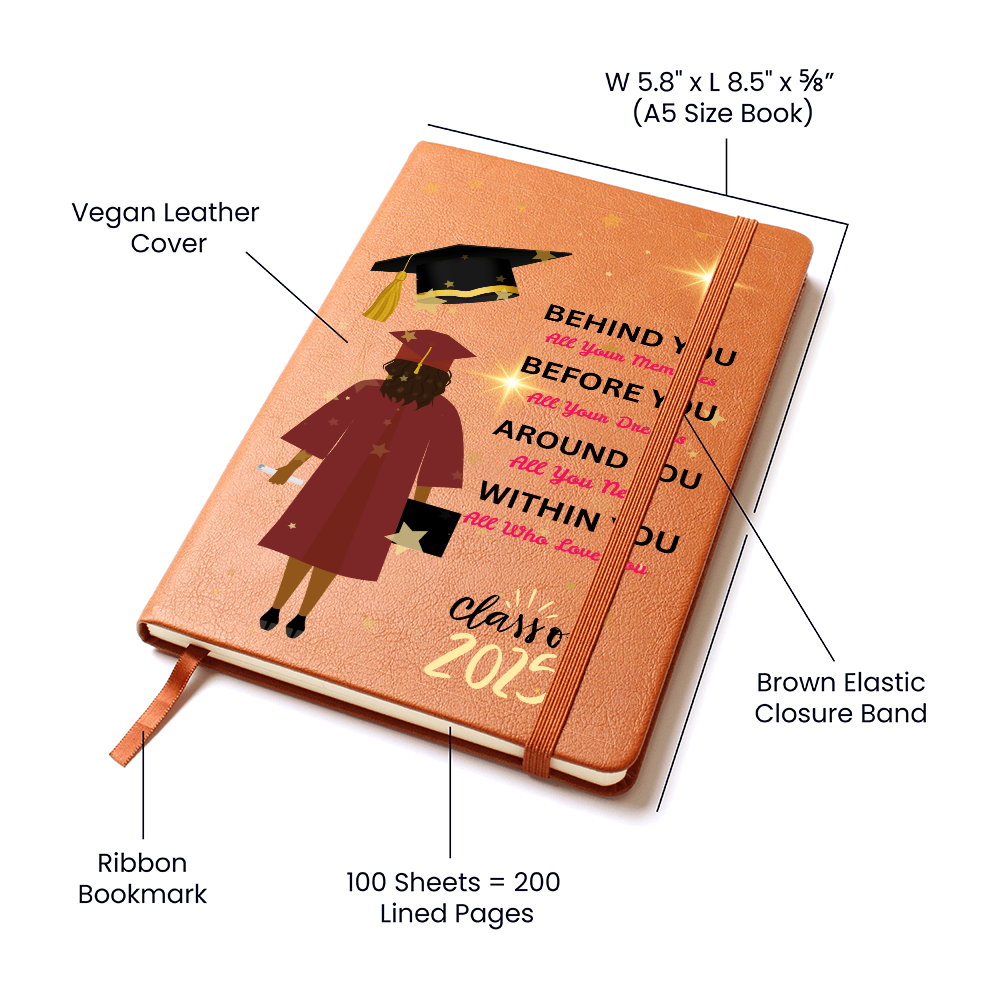 Graduation Journal for Women, Graduation Gift, 2025, Journaling