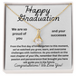 Graduation Necklace With Heartfelt Message