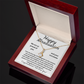 Graduation Necklace With Heartfelt Message