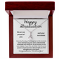Graduation Necklace With Heartfelt Message