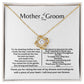 Mother of the Groom Love Knot Necklace