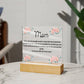 Mom Desk Plaque