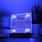 Mom Desk Plaque