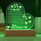 To  My Wife , Love Your Husband Acrylic Plaque