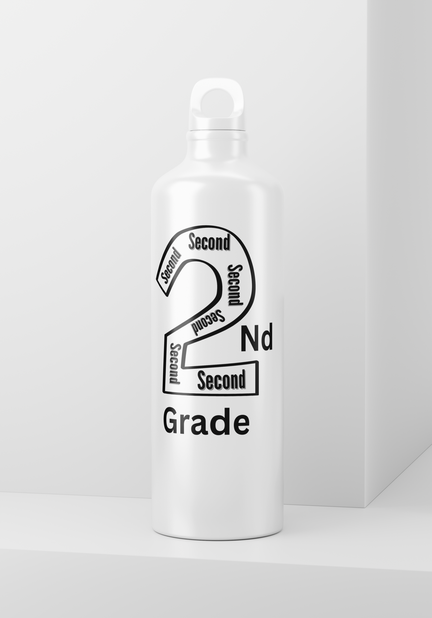 2nd Grade Stainless Steel Water Bottle