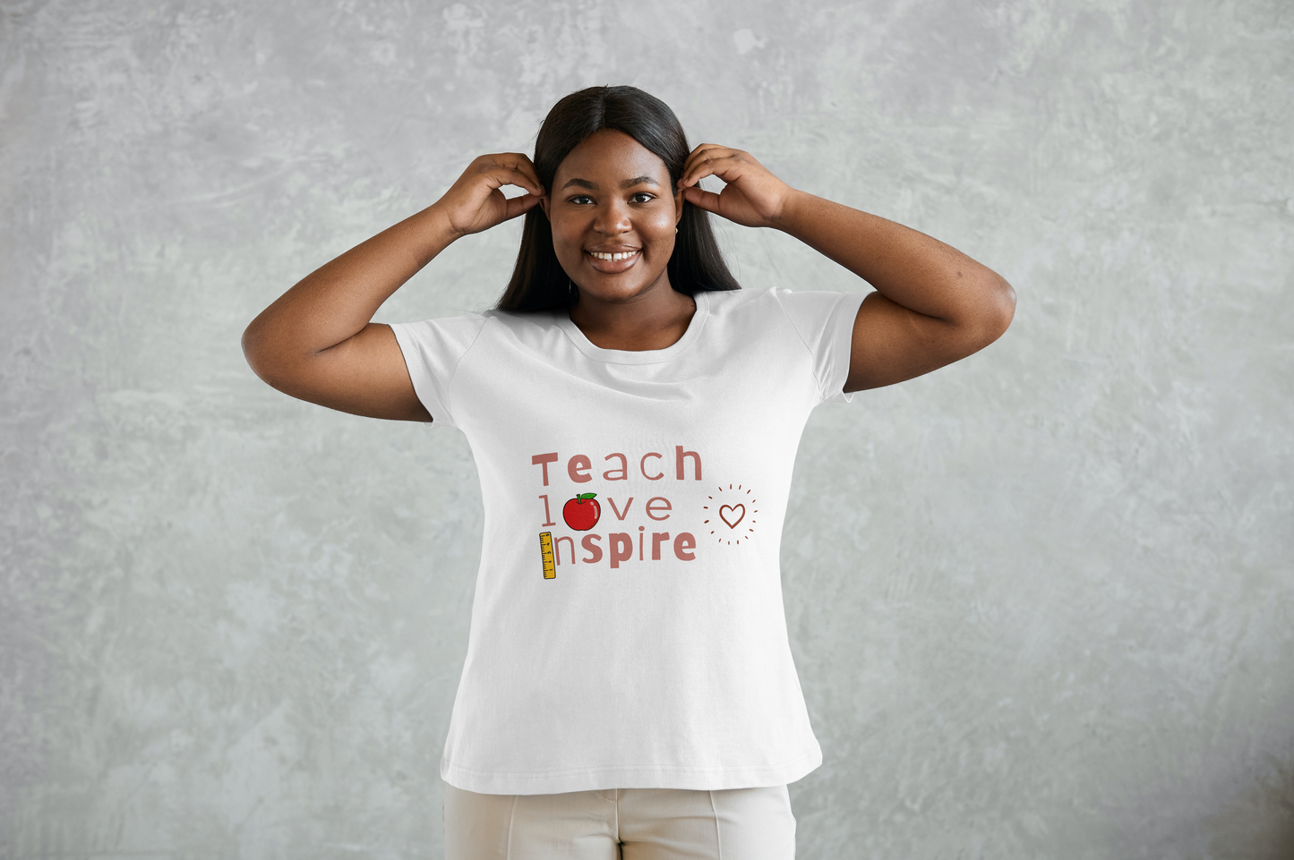 Teach Love Inspire T Shirt For Teachers