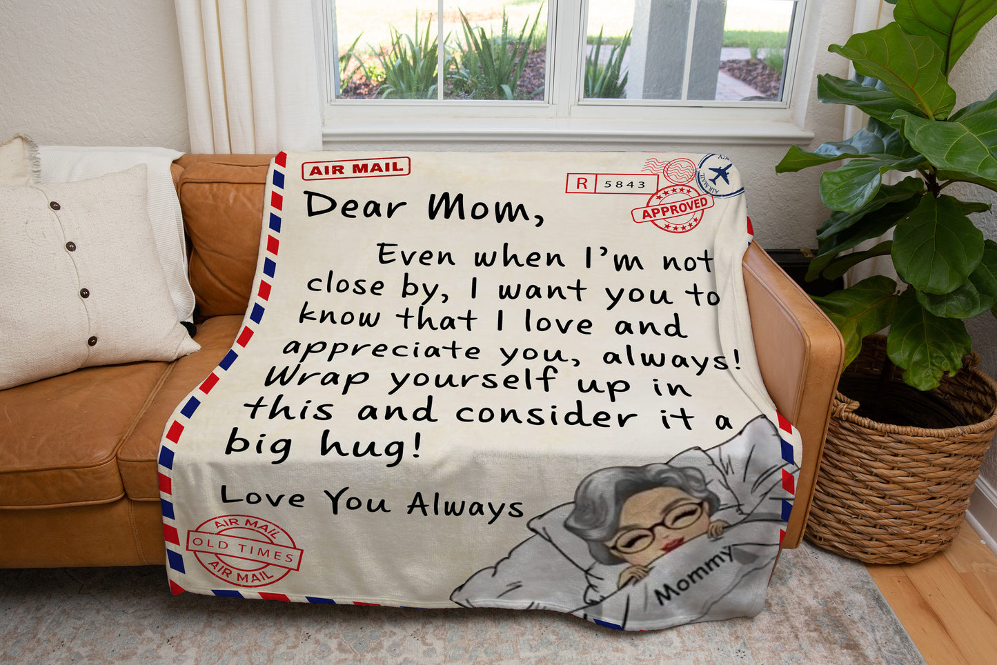 Dear Mom Blanket