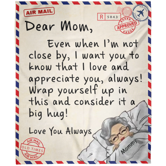 Dear Mom Blanket