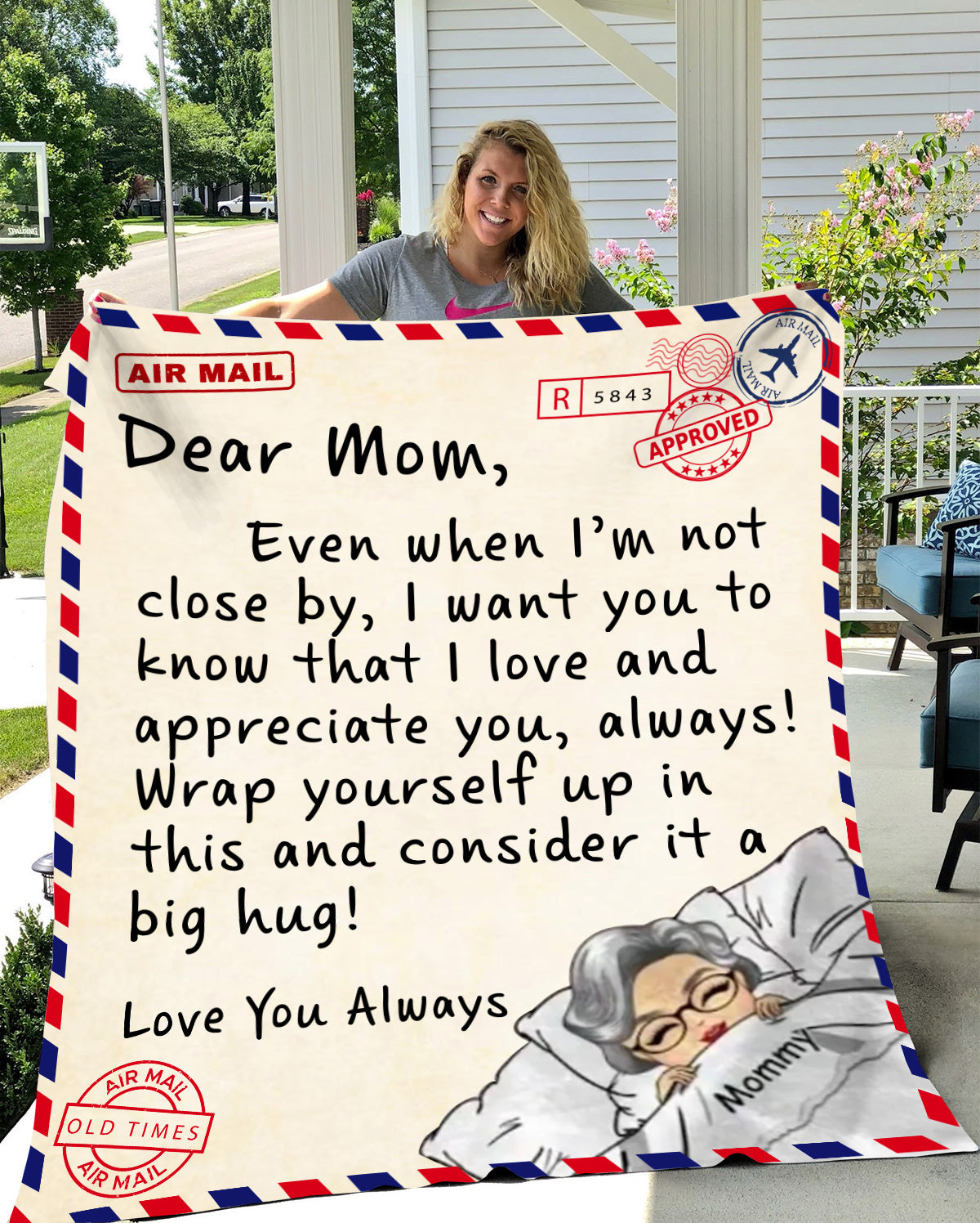 Dear Mom Blanket