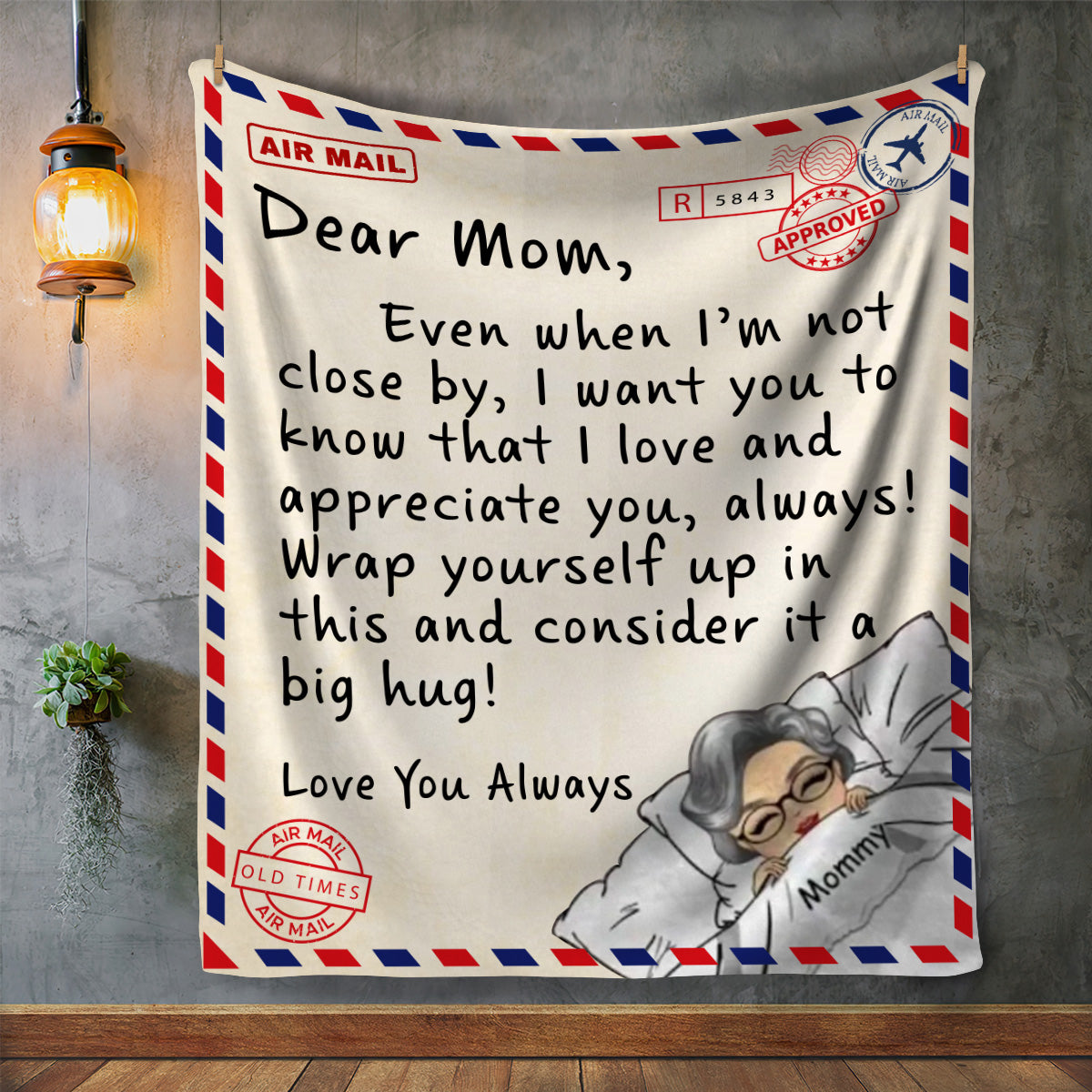 Dear Mom Blanket