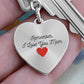 Remember I Love You Mom Key Chain