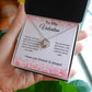 To My Valentine Love Knot Necklace