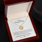 To My Amazing Wife Love Knot Necklace
