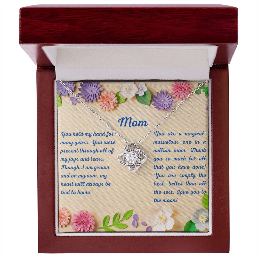 Mom Love Knot Necklace