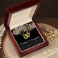 Mother & Daughter Interlocking Heart Necklace