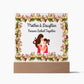 Mother & Daughter Forever Linked Together Acrylic Plaque
