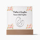 Mother & Daughter Forever Linked Together Plaque