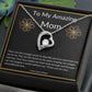 My Amazing Mom Heart Necklace